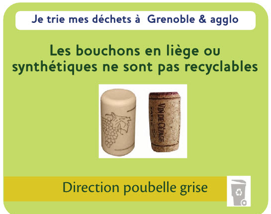 Tous les bouchons des bouteilles plastiques, briques et cubis